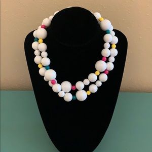 Retro vintage 80s necklace